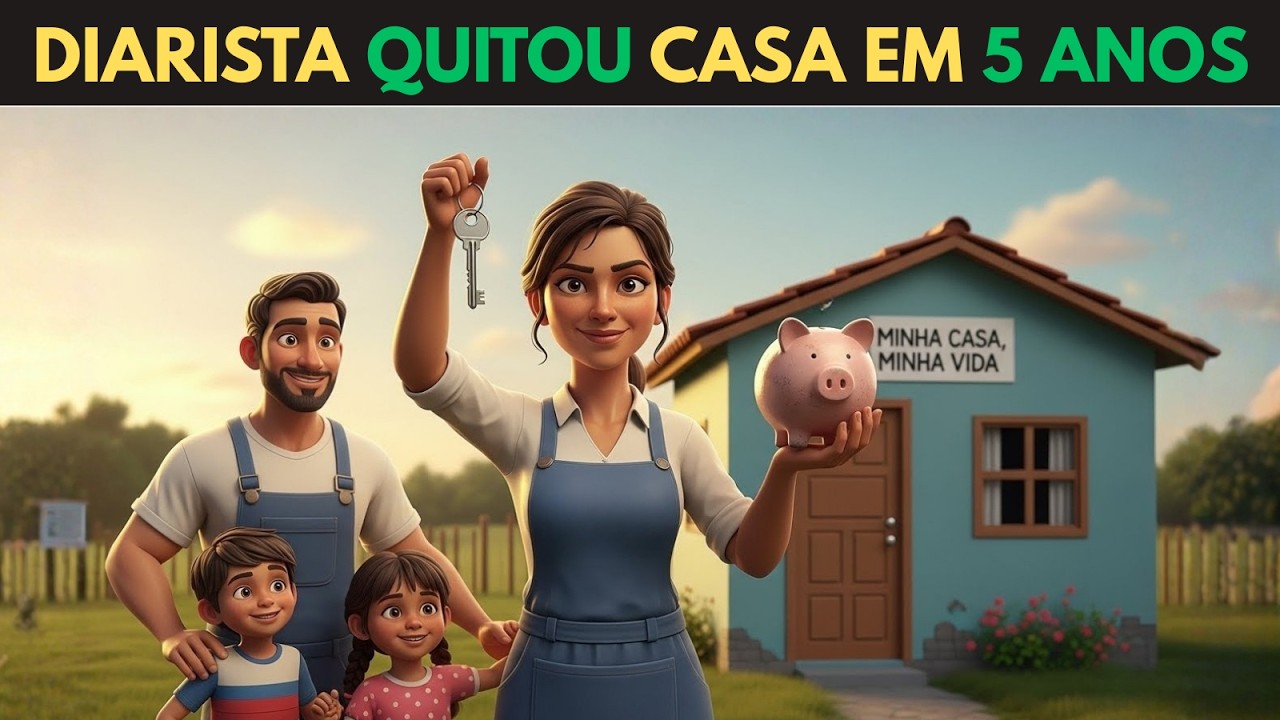 Como uma DIARISTA usou o Método dos R$ 50 e QUITOU seu LAR do "Minha Casa, Minha Vida" em 5 Anos!
