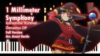 [FULL] 1 Millimeter Symphony - Konosuba Movie (Piano)// 『1 ミリ Symphony』この素晴らしい世界に祝福を！紅伝説 テーマソング主题曲