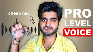 How to Get PRO Level Voice with a Cheap Mic š¤ | Best Budget Mic Setup 2025