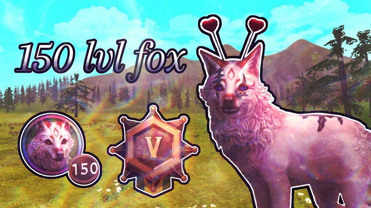 Wildcraft Reaching level 150 fox and master rank! gameplay 💞 YouTube