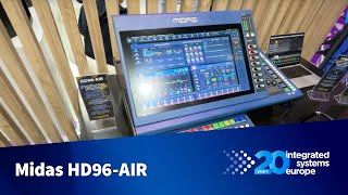 Detailed ISE 2024: Midas HD96 AIR Profile