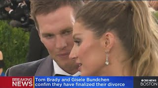 Tom Brady and Gisele Bundchen finalize divorce