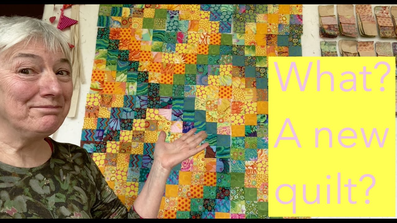 Sunday, a bonus quilt and some book binding chat. And cats - always cats!