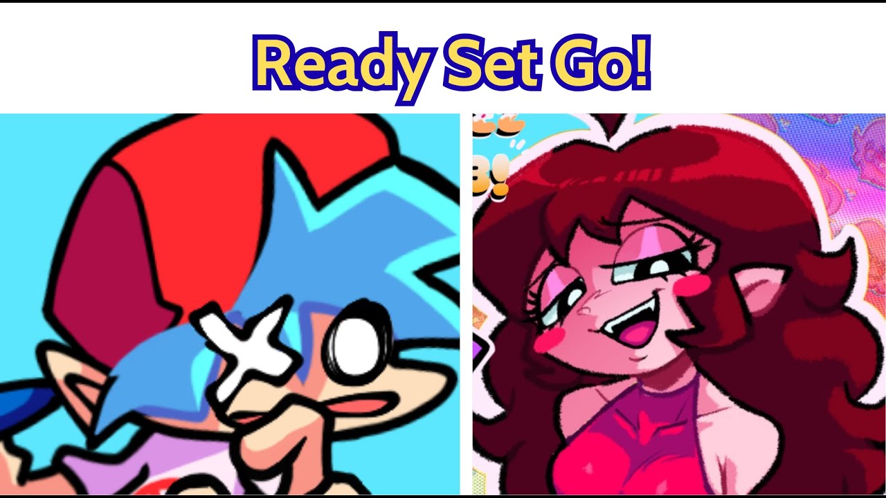 Friday Night Funkin' Ready Set Go! | GF RESKIN V3 - SPRINKLEZ EDITION (FNF Mod) (BF/GF)