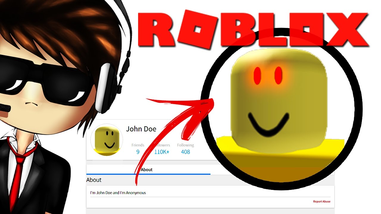 Jhon Doe NÂO ADICIONE  John doe roblox, Roblox funny, Roblox