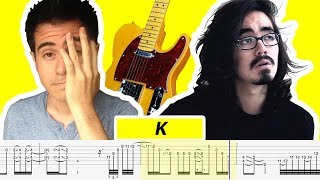 Mateus Asato - K (with TABS) - by Riff_Hero