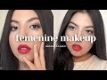 FEMENINE AESTHETIC MAKEUP *maquillaje fácil* tutorial maquillaje clásico y femenino