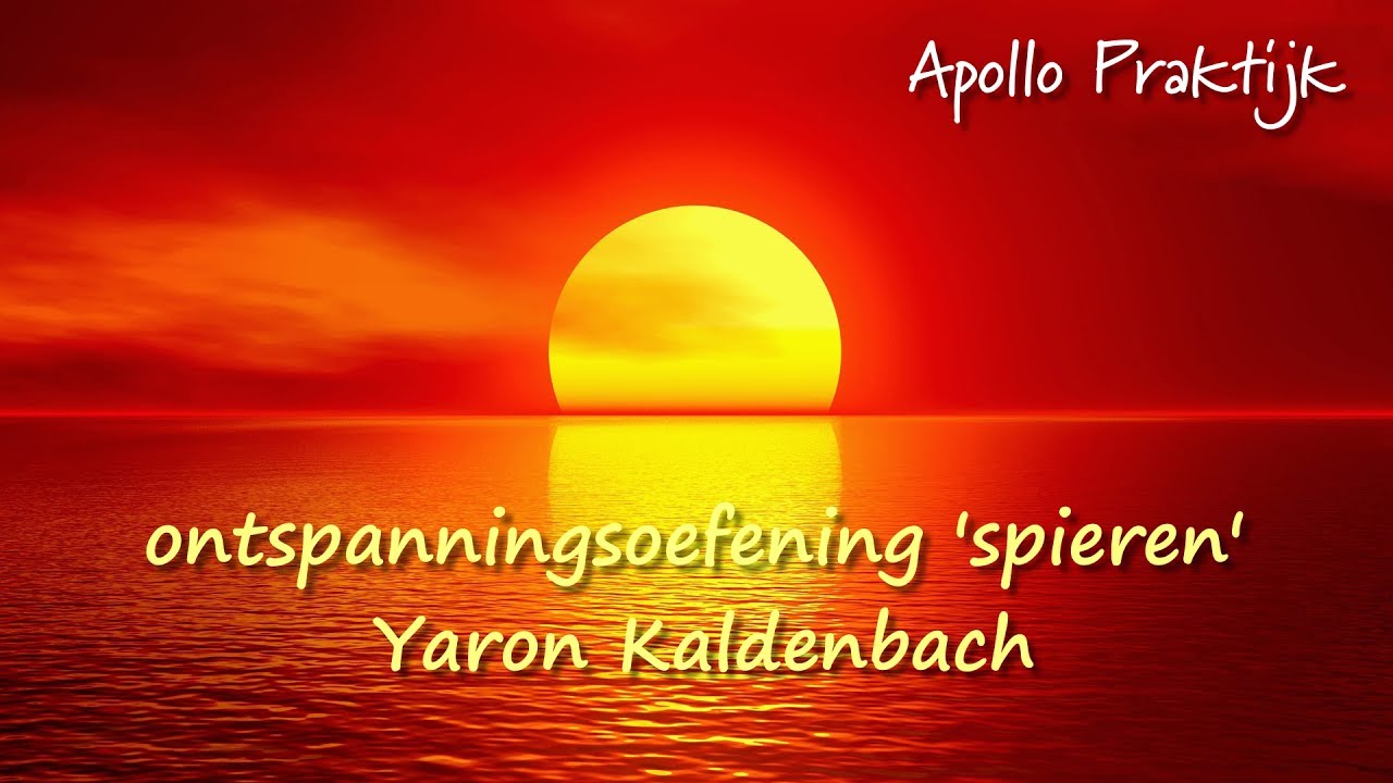 Ontspanningsoefening - spieren (voor kinderen)