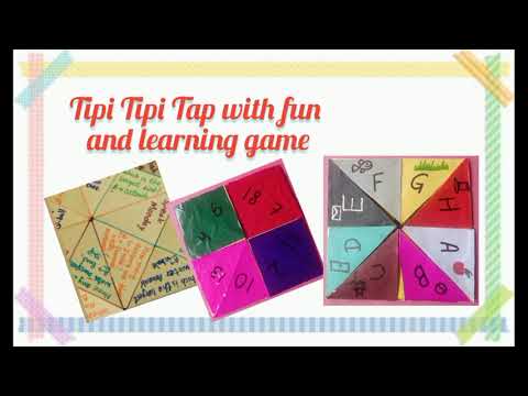 Tipi Tipi tap | Game | Fun with learning|DIY