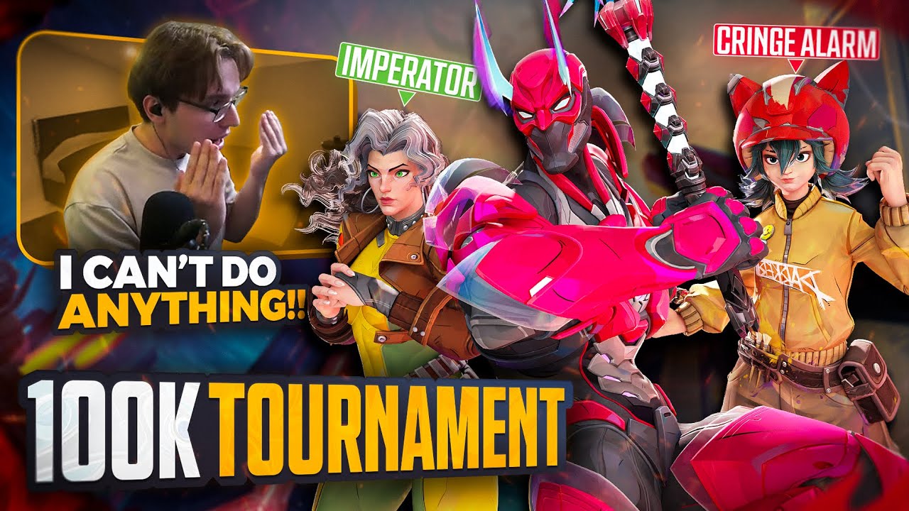 Demolishing NECROS on DAREDEVIL in 100k Tournament w/ Streamer Reactions