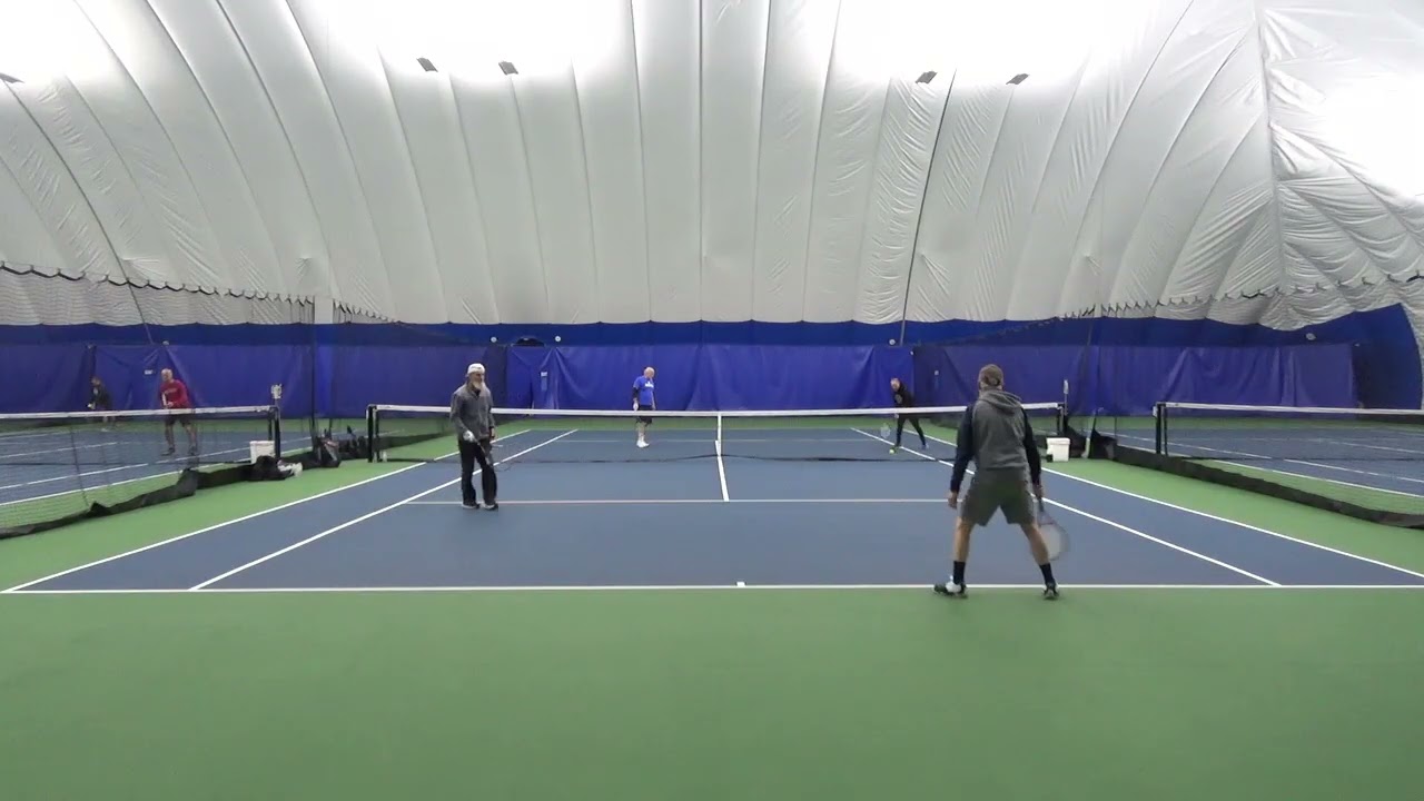 1 John and Dennis win 6-4