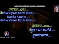 Bahut Pyaar Karte Hain Male Version Karaoke With Scrolling Lyrics Eng ह द