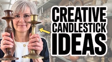 16 Brilliant Candlestick Makeovers You’ll Want to Try Immediately