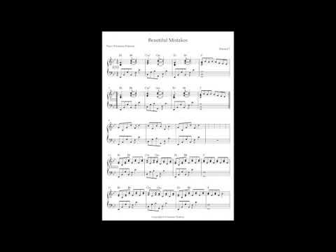 Beautiful mistake (spartito pianoforte) - Maroon 5