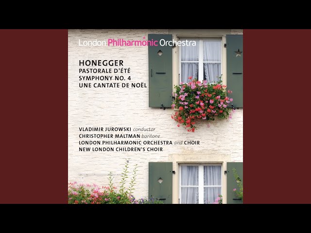 Honegger - Pastorale d'été : Orch Philh Londres / V.Jurowski