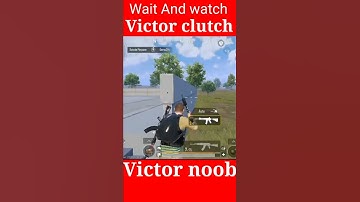 Noob Victor Clutch 🤣 Victor kill Jonathan Bgmi Funny video @Jonathan #shorts