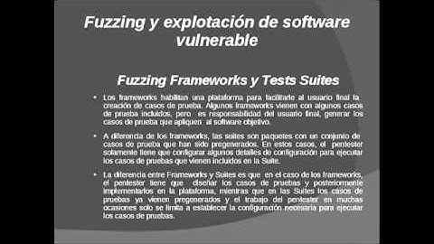 Explotación de Software - Parte XVIII Introducción y Conceptos básicos sobre Fuzzing