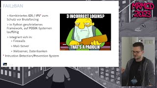 MRMCD2023  Linux Host Security - Lessons Learned & Praxistipps