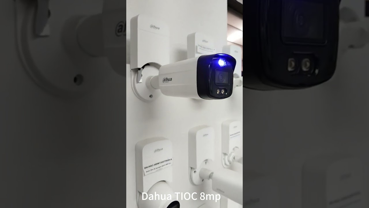 Dahua 8MP WizSense AI Bullet Camera with Active Deterrence and TiOC Technology