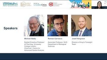 Complexity Science for Resilient and Adaptable Cities (feat. Prof Michael Batty & more)