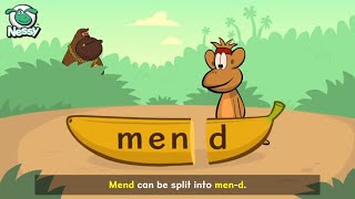 Nessy 1-Minute Spelling Strategy | Split Words Into Chunks | Learn to Spell