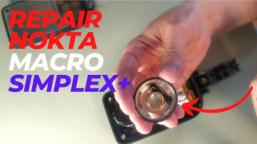 How to repair / replace the faulty speaker of the Nokta Makro Simplex metal detector