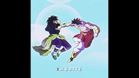 Dbz Broly Vs Dbs Broly part 4 💀🔥 #dragonball #goku #edit