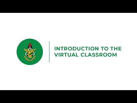 INTRODUCTION TO THE VIRTUAL CLASSROOM