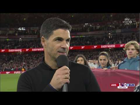 Mikel Arteta Post Match Speech 🔥| Arsenal vs Burnley 1-0