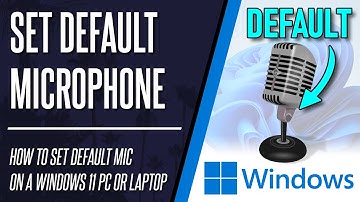 How to Change Default Microphone on Windows 11 PC