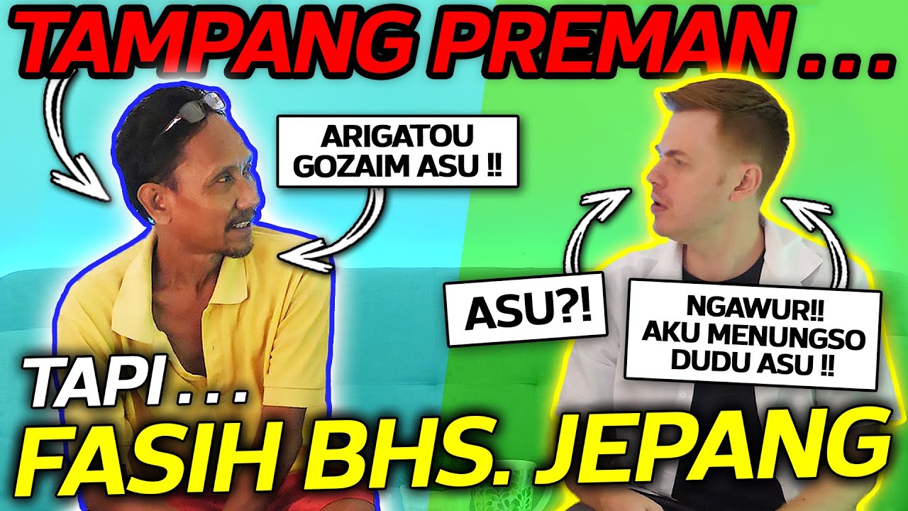 KAGET PAS DENGAR PENJUAL ES INI NGOMONG, TERNYATA FASIH BHS JEPANG!!