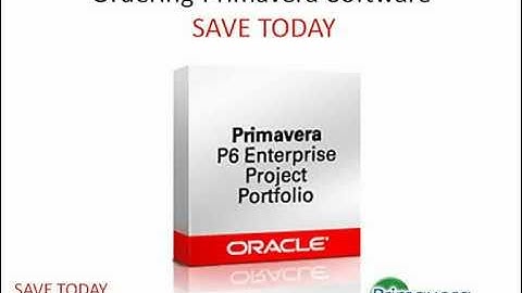 Primavera P6 Upgrade and Technical Support