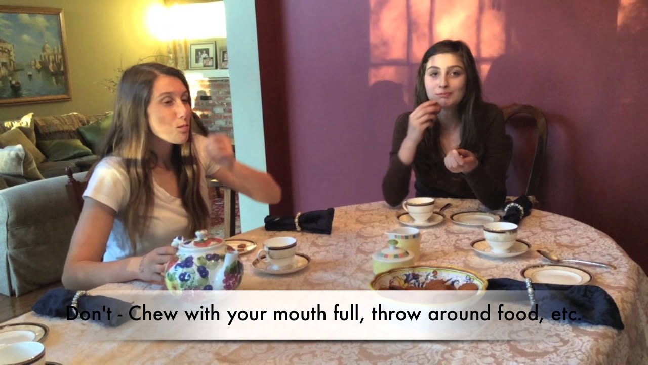 NCL 2016 Tea Etiquette Movie YouTube