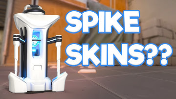 ION SPIKE SKIN in VALORANT??!! Created with Blender 3.0