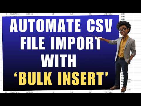 SQL Server BULK INSERT Explained - Load CSV Files Fast Without Breaking a Sweat
