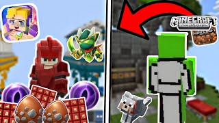 Minecraft PE VS BlockmanGO Bedwars!! 🤔😳 [Which One is Better?]