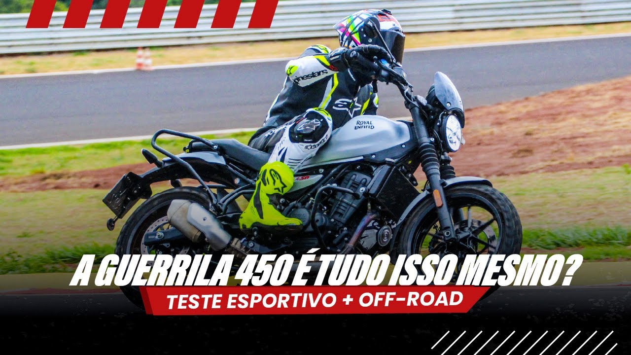 A GUERRILA 450 É TUDO ISSO MESMO? Teste Esportivo + Off-road