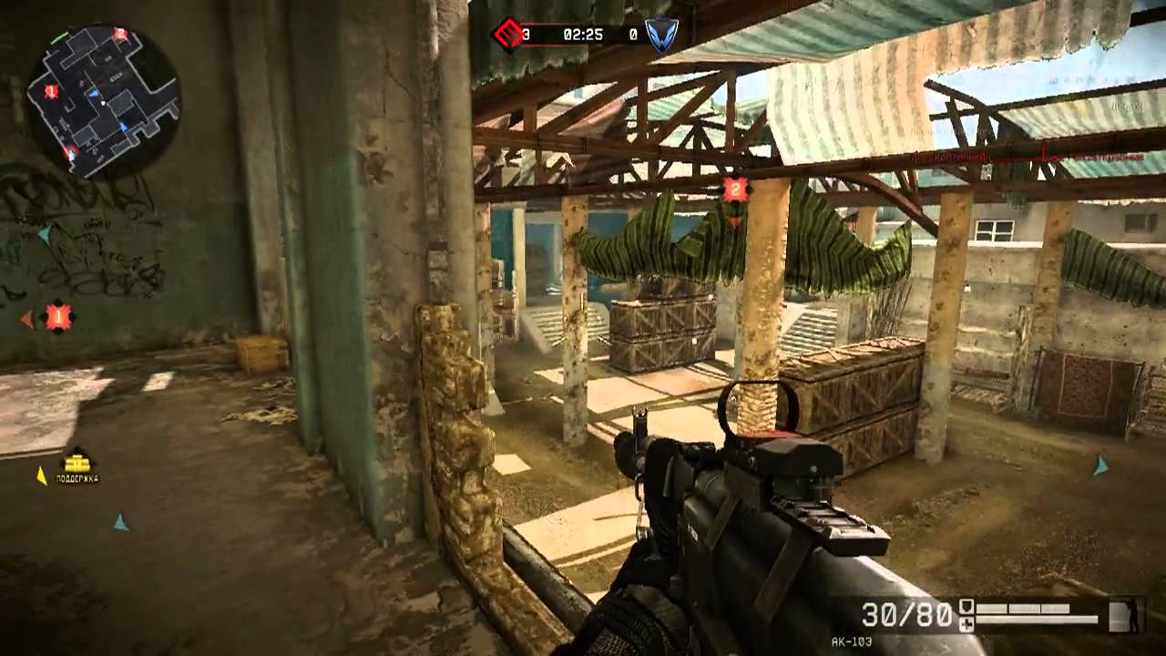 Карта переулки warface