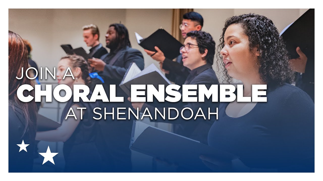 Choral Ensembles at Shenandoah Conservatory