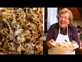 Pasta Grannies share 95 year old Rina's tajarin with porcini sauce