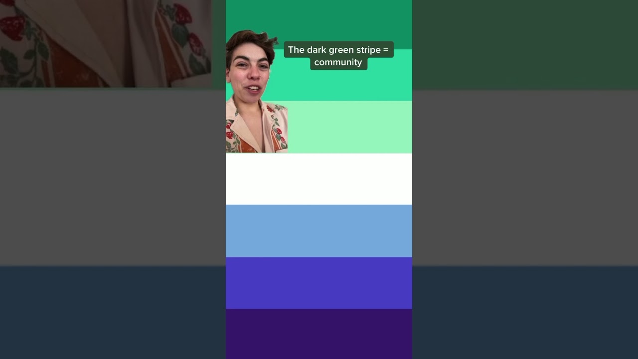 Gay Man Pride Flag 