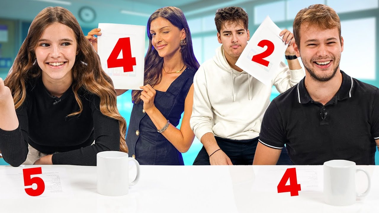 RJEŠAVAMO TEST IZ PRVOG OSNOVNE! *dobio dva* 😱 | Djoksa & Una & Bruno Lukić & Tena Tandara