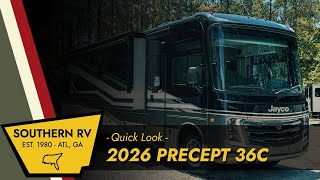 Quick Look! - New 2026 Jayco Precept 36C at Southern RV of McDonough & Cumming, GA
