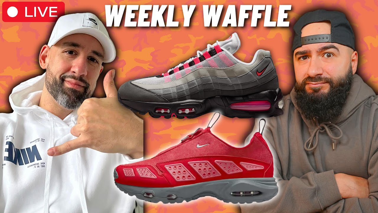 LATEST PICK UPS! Air Max 95 Solar Red, Air Max SNDR Offspring