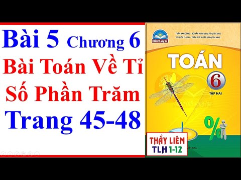 Video Toán Lớp 6 Bài 5 Chương 6 | Bài Toán Về Tỉ Số Phần... - YouTube