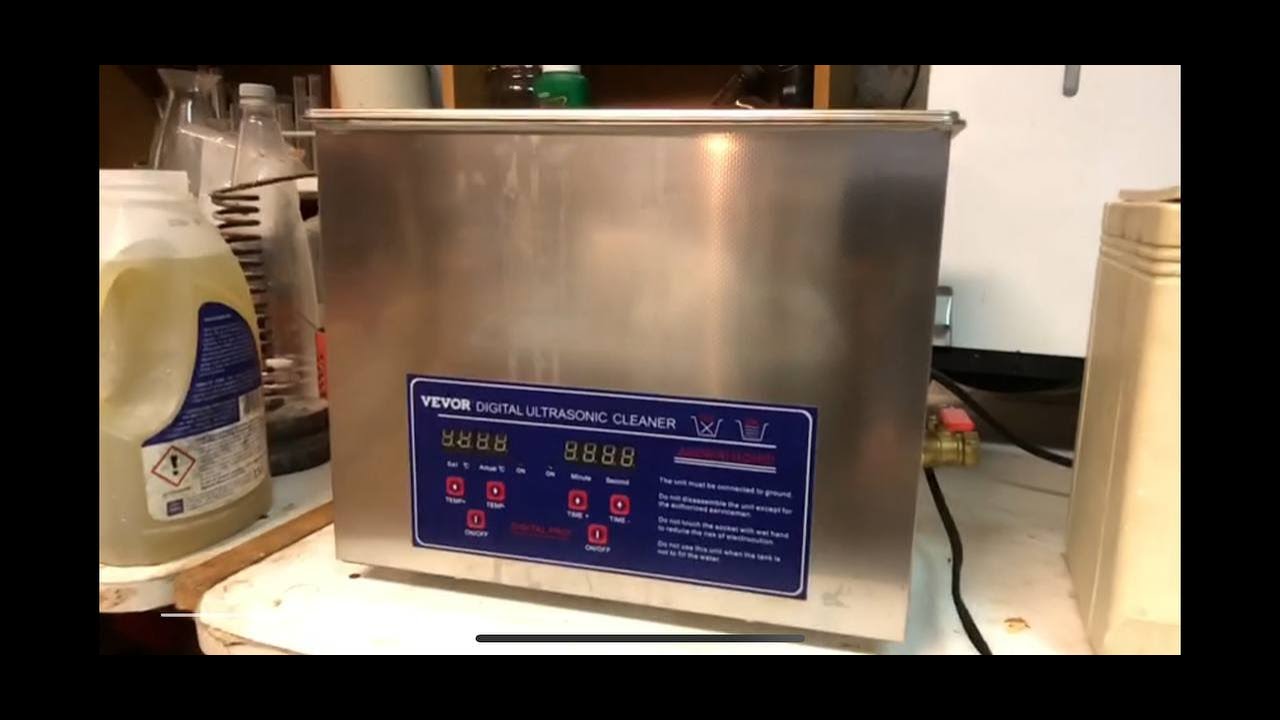 VEVOR Ultrasonic Cleaner, Pulitrice ad ultrasuoni: Esperimenti