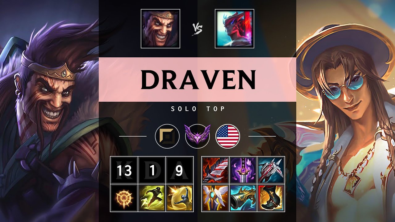 Draven Top vs Yone - NA Master Patch 25.16