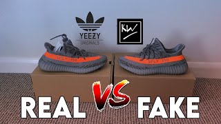 REAL VS FAKE! Adidas YEEZY 350 V2 BELUGA REFLECTIVE I Kickwho VS Adidas