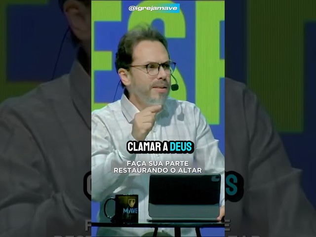FAÇA SUA PARTE, RESTAURANDO O ALTAR