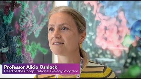 Professor Alicia Oshlack - Head of the Computational Biology Program